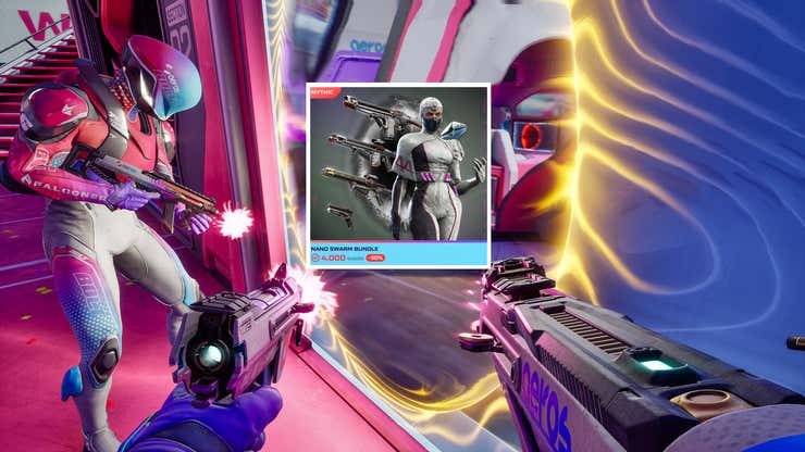Image for Splitgate 2 Boss Says $80 Skin Bundle 'Slipped Through The Cracks'