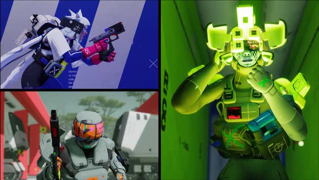 A screenshot shows a threeway split of the Glitch, Locus, and Blackbird Runners.