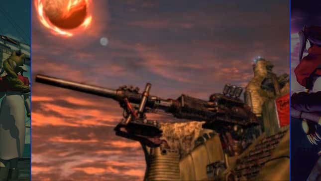 Meteor looms over the city of Junon.